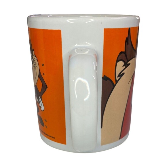 Warner Bros Taz Tasmanian Devil Looney Tunes Coffee Mug Cup WB Vintage 1999 - Picture 5 of 9